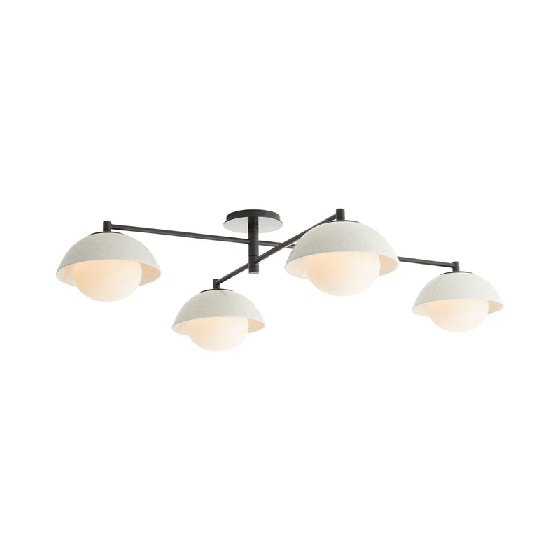 Glaze Multipoint Semi Flush Mount Ceiling Light