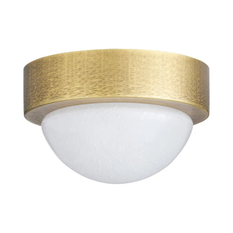 Lennon LED Ceiling / Wall Light Antique Brass