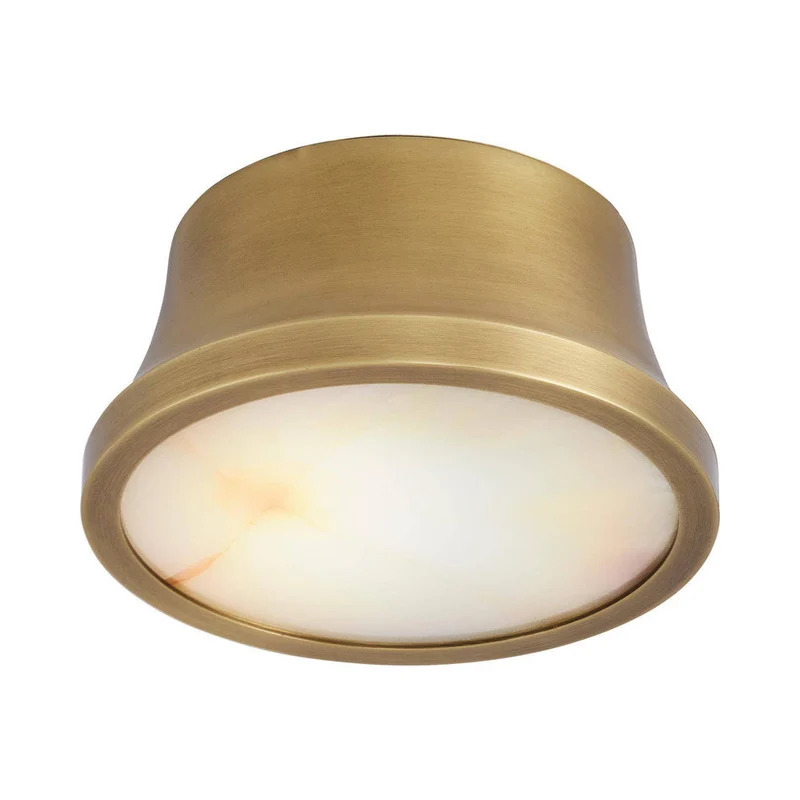 Louisa LED Ceiling / Wall Light Antique Brass