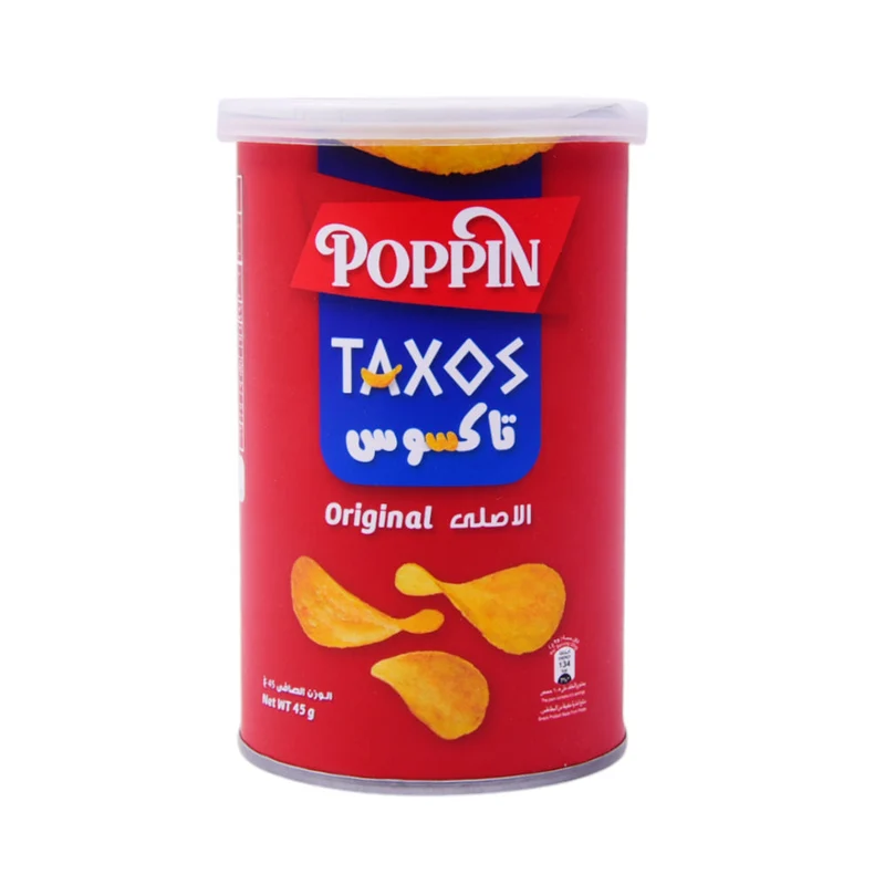 POPPIN CHIPS TAXOS ORIGINAL 45 GM