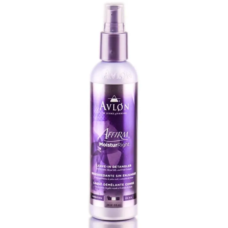 Detangler Leave-in Avlon Affirm Moistur Right 8ml