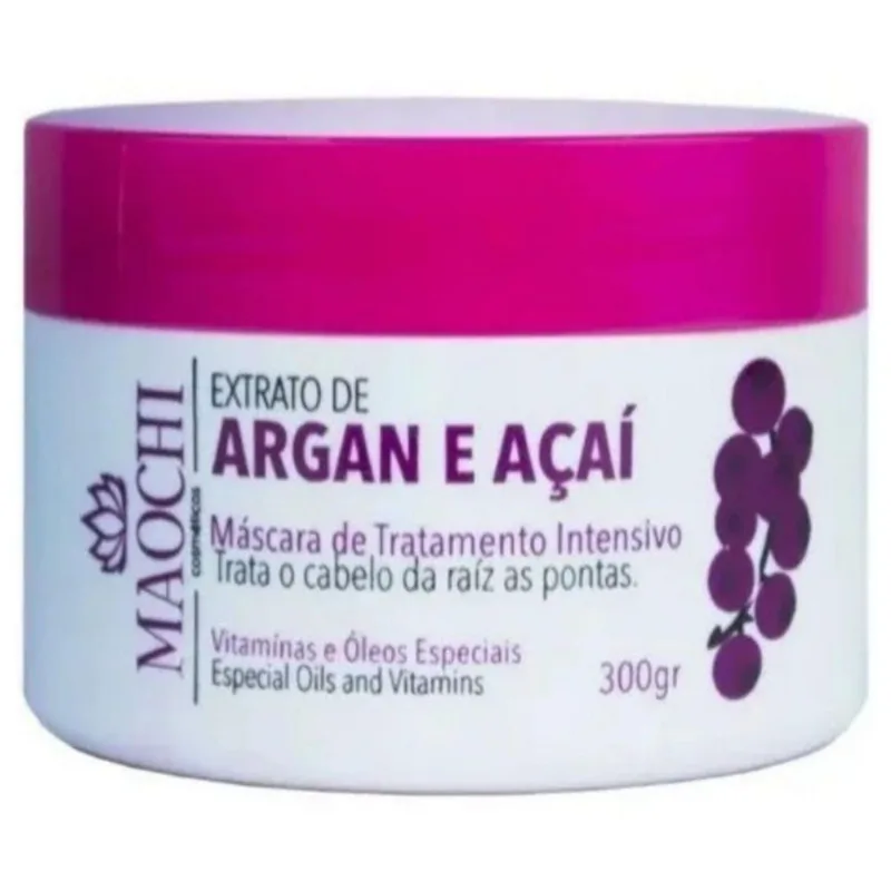 Creme De Tratamento Capilar 300 G - Maochi Cosméticos