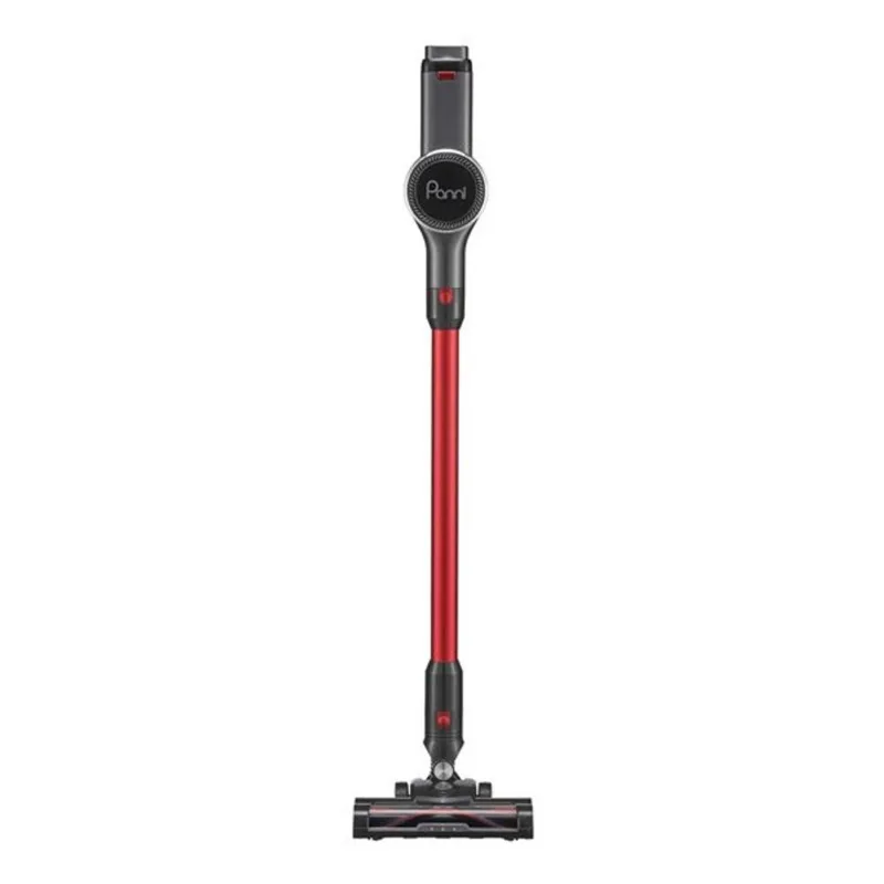 Panni 4-in-1 S1 MAX Cordless Self-Standing Stick Vacuum w/ Brushless Motor and 2 Batteries Self-Standing - 28 kPa - Red