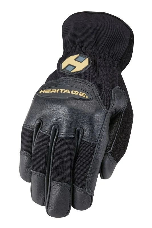 Heritage Gloves Trainer Gloves 6 Black Black / 6