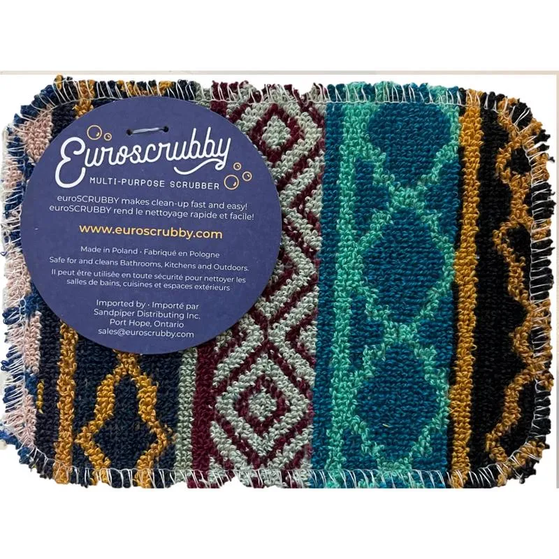 Banheira De Cozinha Scrubber Euroscrubby Medium Duty 15x10cm, Pacote Com 1