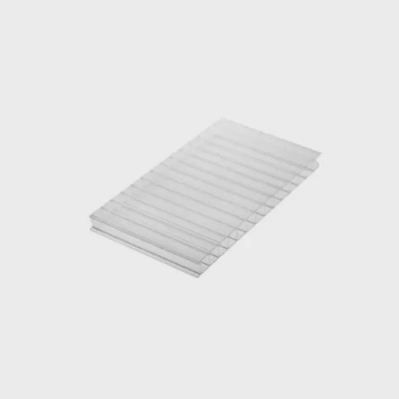 Chapa de Policarbonato Alveolar Cristal 4mm - 2,10m x 3,00m