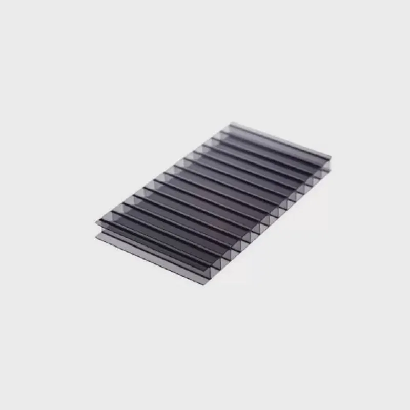 Chapa de Policarbonato Alveolar Fume 4mm - 1,05m x 6,00m