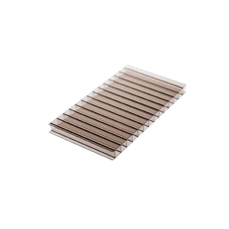 Chapa de Policarbonato Alveolar Bronze 6mm - 2,10m x 3,00m