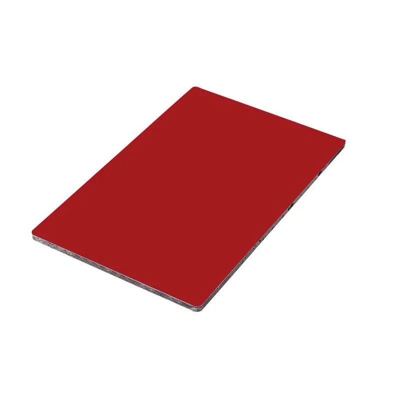 Chapa De Acm Vermelho Fosco - 1.22 X 5m - 3mm