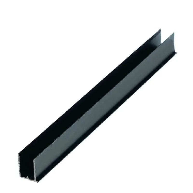 Perfil U 4mm Bronze - 2 uni de 3m cada (kit)