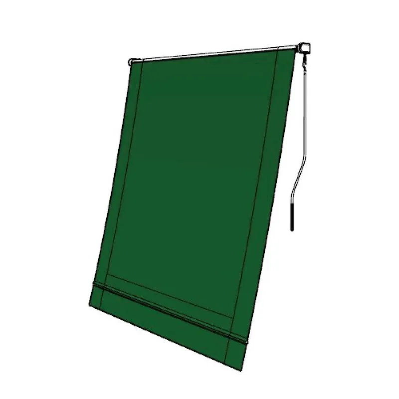 Toldo Cortina - 5,00m X 2,75m - Verde Amazonas Ft