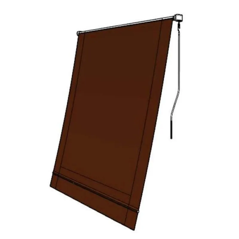 Toldo Cortina - 3,00m X 2,75m - Marrom Escuro Ft