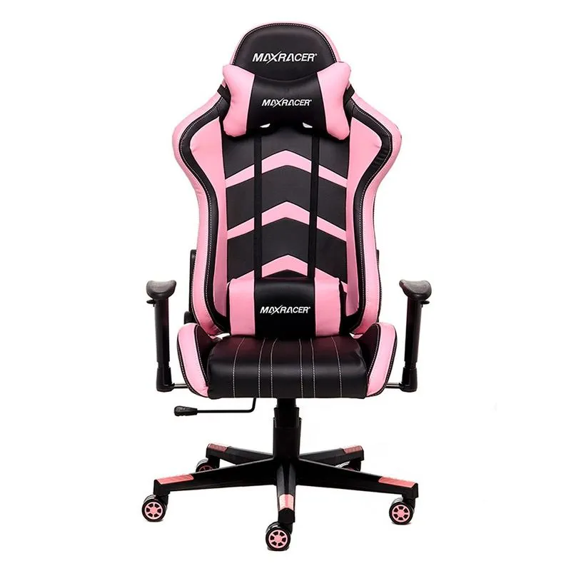 Cadeira Gamer MaxRacer Aggressive Rosa NuvemShop/FastShop