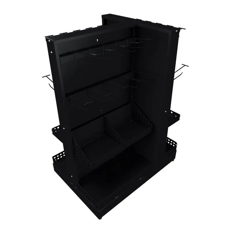 Check Stand Sa Attractive Com 24 Ganchos Preto
