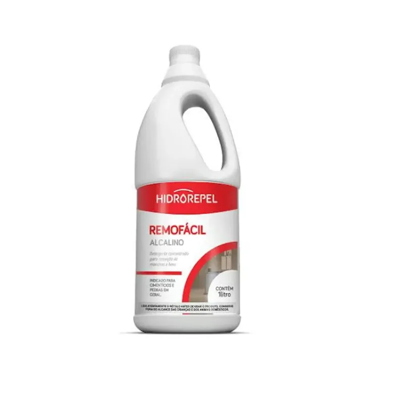 REMOFÁCIL - DETERGENTE P/ REMOÇÃO - ALCALINO - HIDROREPEL - 1 LITRO - Vila Clean | Loja de Produtos de Limpeza