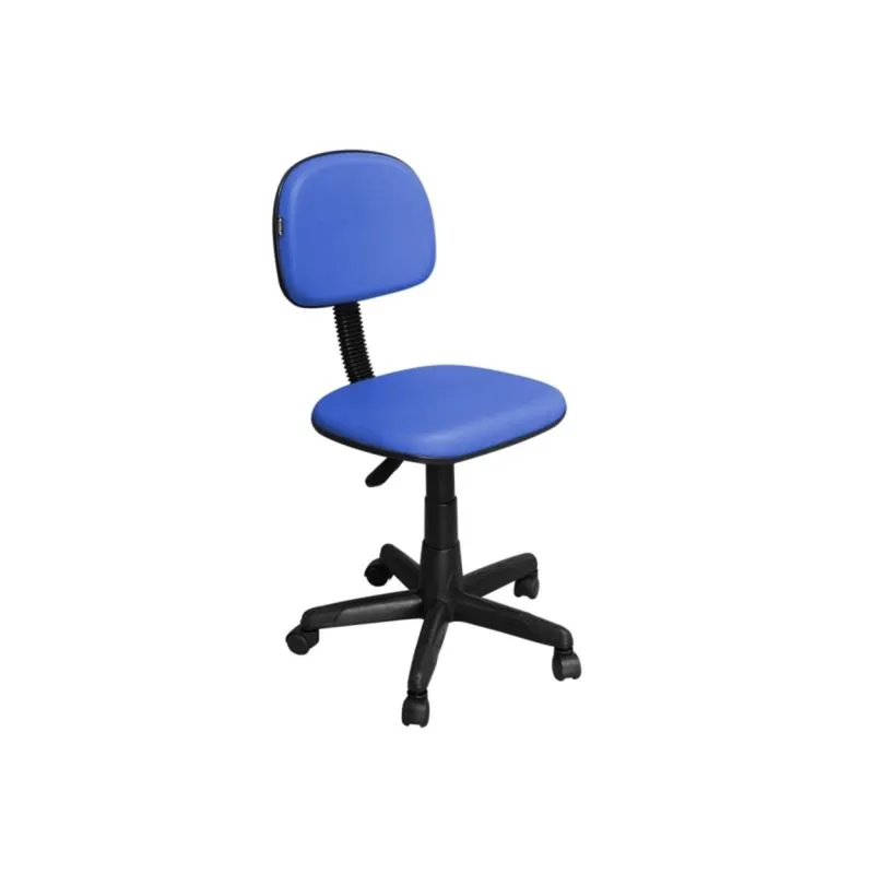 Cadeira de Escritório CS-02 Secretária Giratória Azul - Pethiflex