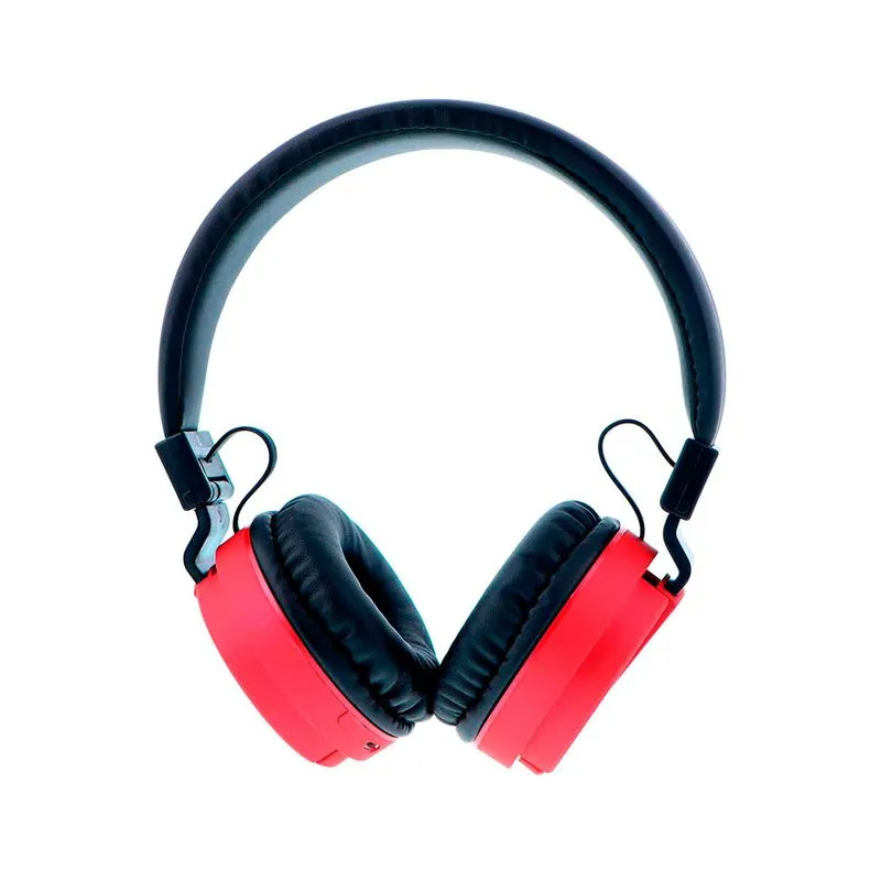 Audífonos tipo diadema con bluetooth Klip Xtreme Fury, rojos