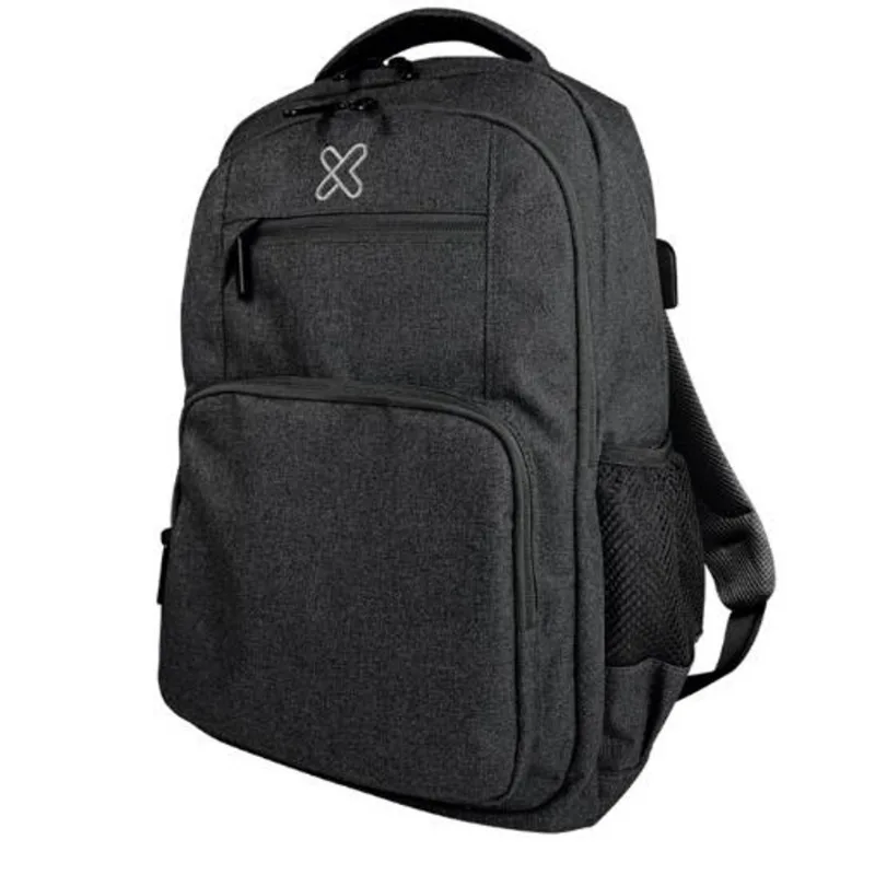 MOCHILA KLIPXTREME STENDAL 15.6" NEGRO C/ USB (KNB-577BK)