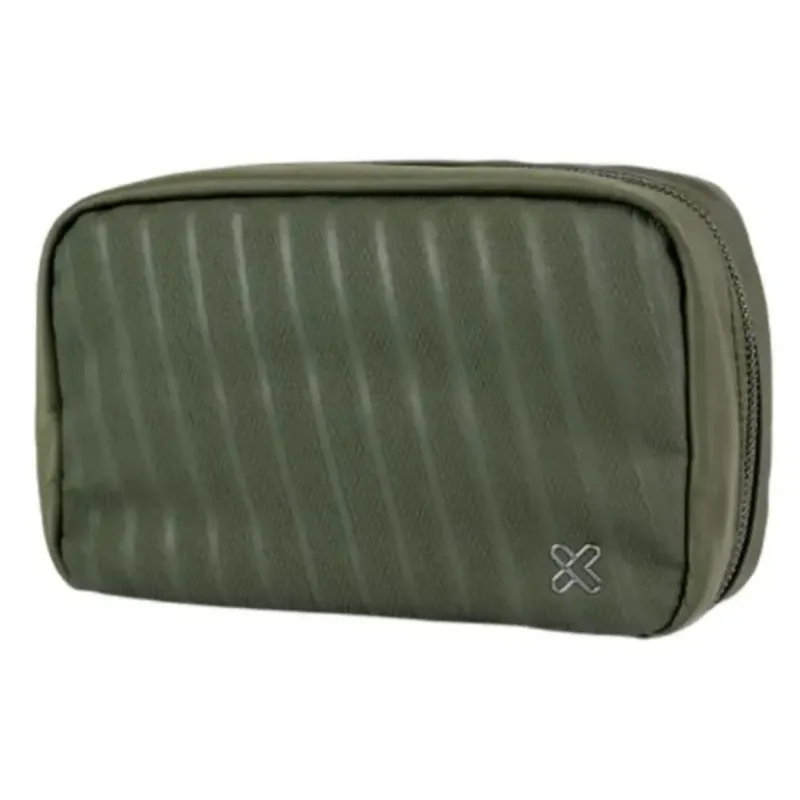 Estuche Organizador Portátil para Accesorios Viajero KlipXtreme Verde - KTO-750