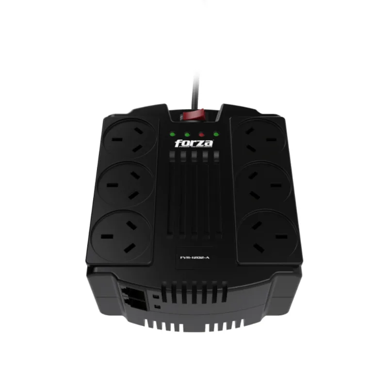 Estabilizador FORZA FVR-1202A 1200VA 600W