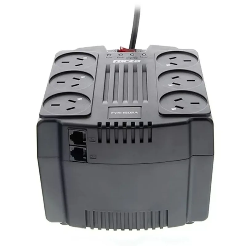 Estabilizador De Tensión Forza FVR-1602A 220v 1600va/800w 6-iram (FVR-1602A)