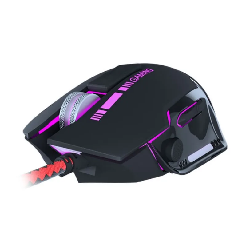 MOUSE XTECH XTM-720- ÓPTICO 3D COMBATIVE ILUMINADO USB 8 BOTONES (XTM-720)