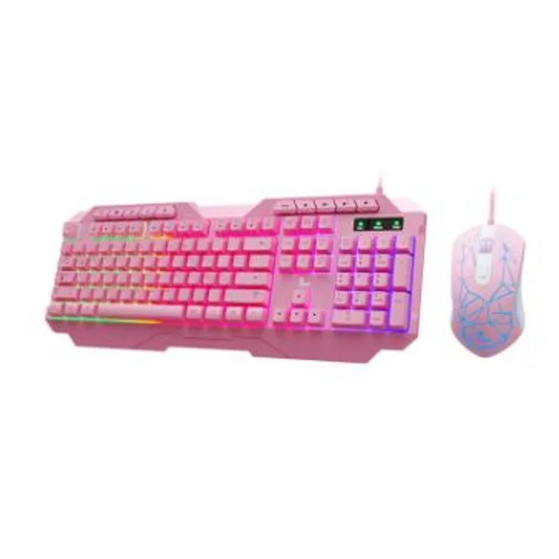 COMBO TECLADO MOUSE XTECH USB GAMING MIRANA PARA VIDEO JUEGOS (XTK-540S)