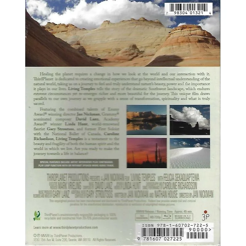 Living Temples (blu-ray Disc, 2008)
