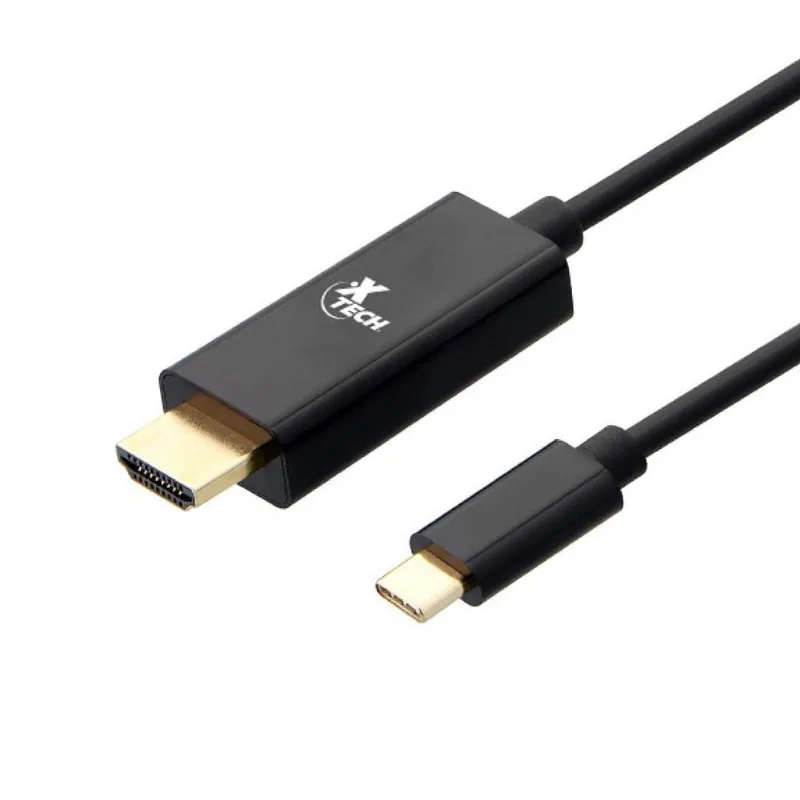 Xtech Cable Usb-c Macho A Hdmi Macho 1.8 Mts 4k Xtc-545 XTC-545