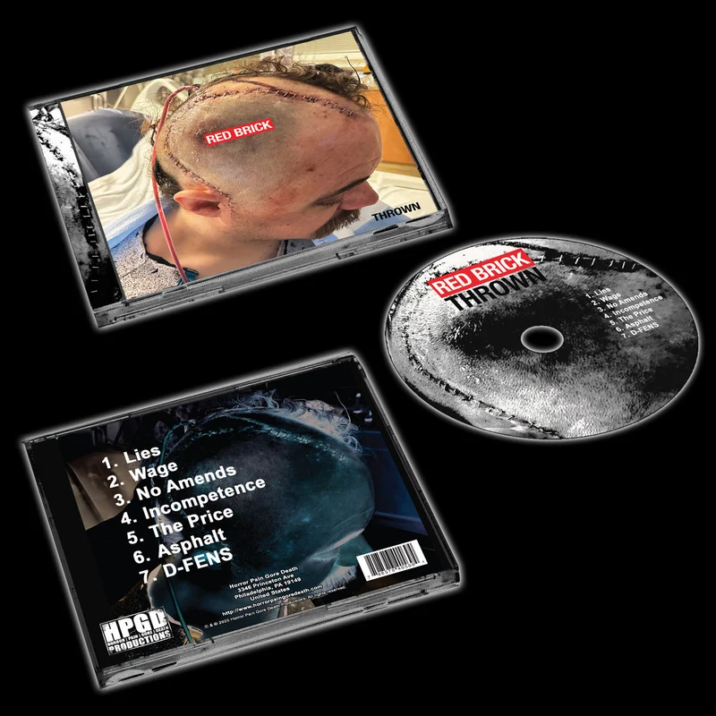 RED BRICK - Thrown CD