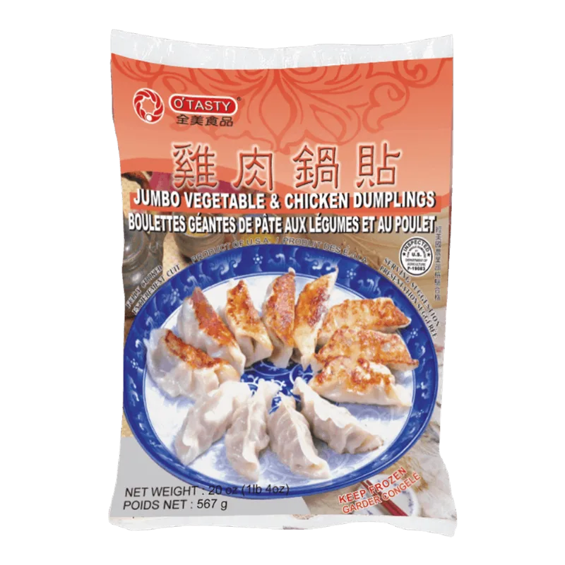 Dumplings Jumbo Pollo y Vegetales 567g
