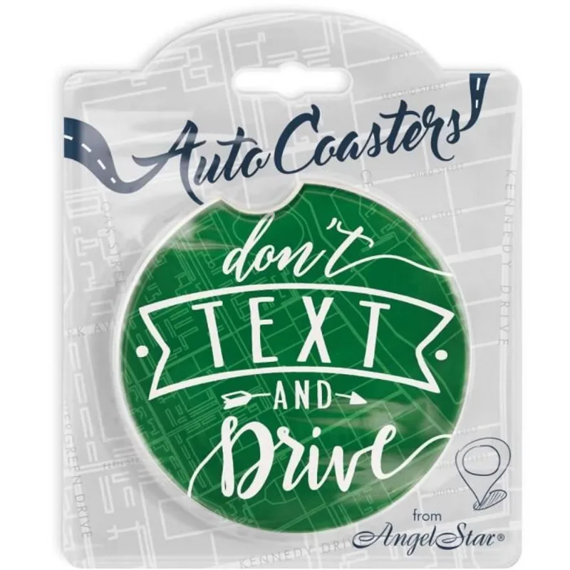 Angel Star Angelstar Dont Texte et Le Lecteur Absorbant Auto Dessous de Verre 23102cm Multicolore 13436