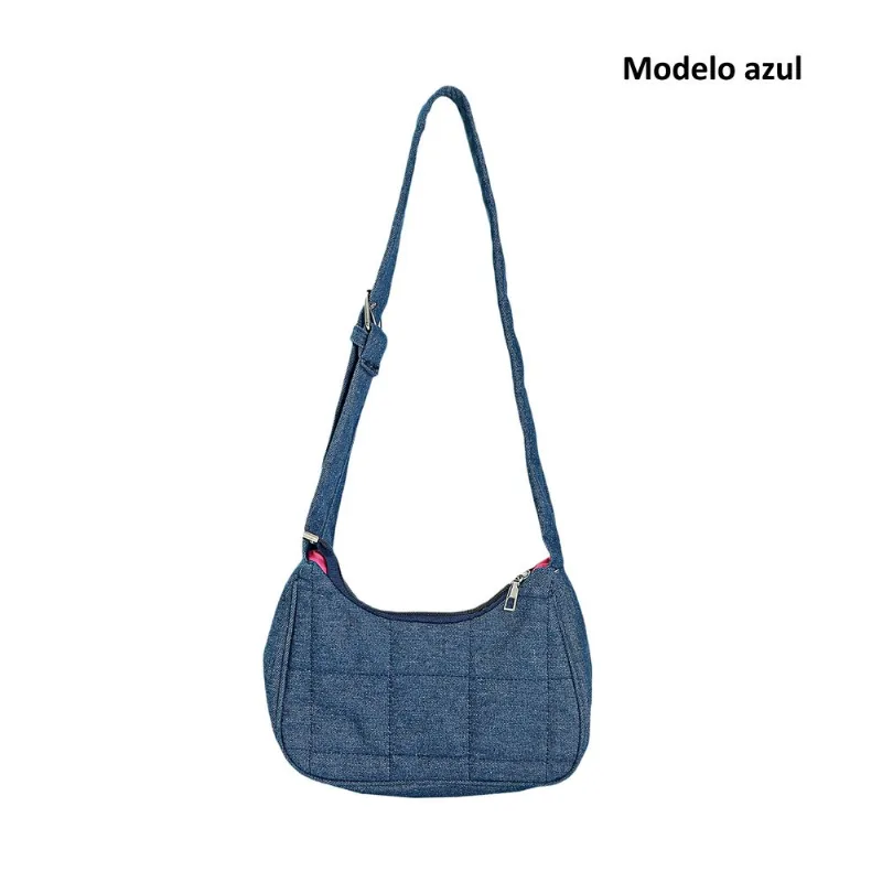 Cartera baguette de jean Modelos Surtidos