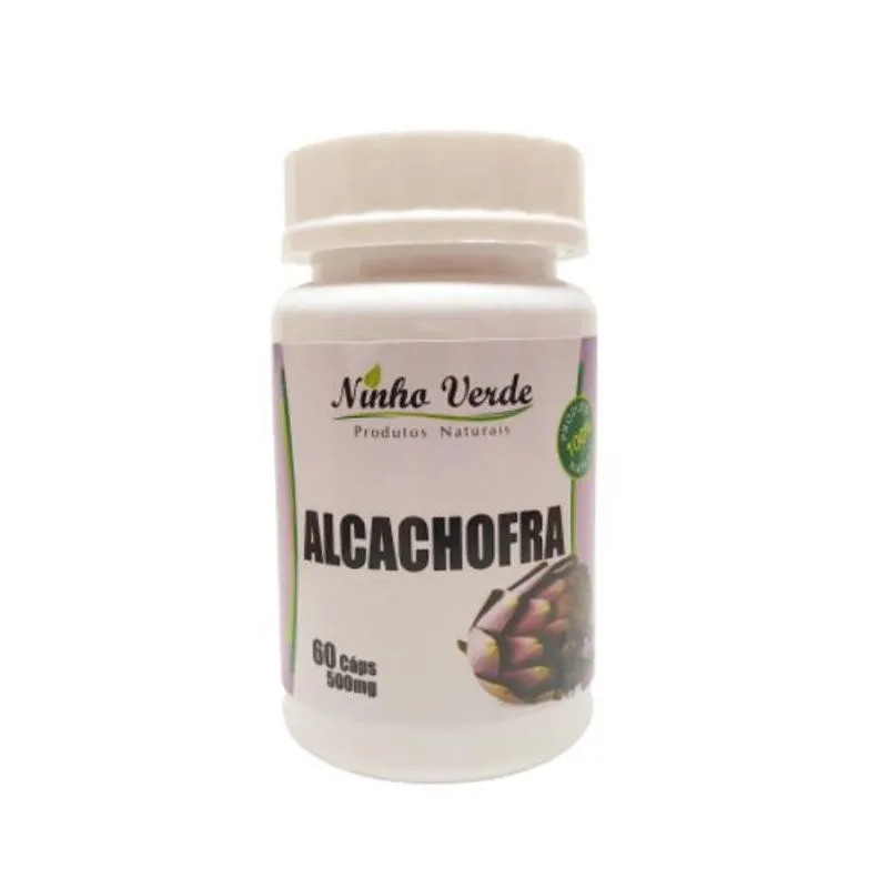 Alcachofra 60 Cápsulas 500Mg - Ninho Verde