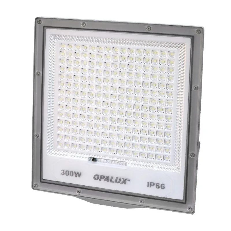 Reflector Led Solar Opalux 300W Luz Fría