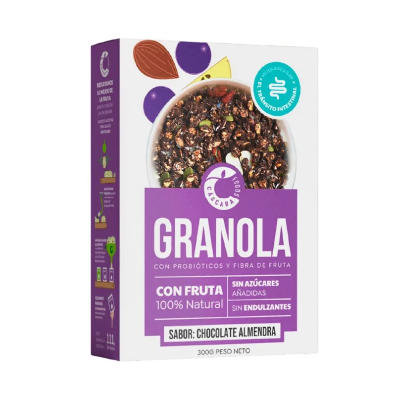 Granola Probiótica Chocolate Almendra 300 g