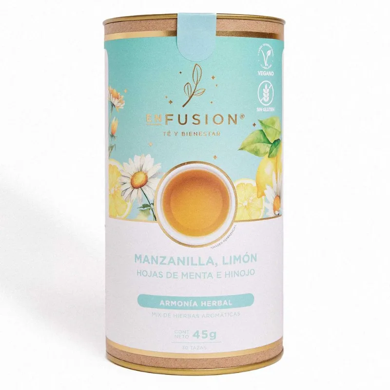 Infusión Armonía Herbal Tubo Enfusion 45 g