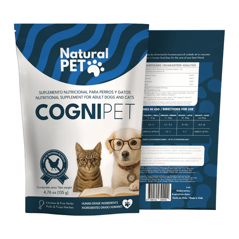 COGNIPET 135GR, NPET POLLO Y FINAS HIERBAS