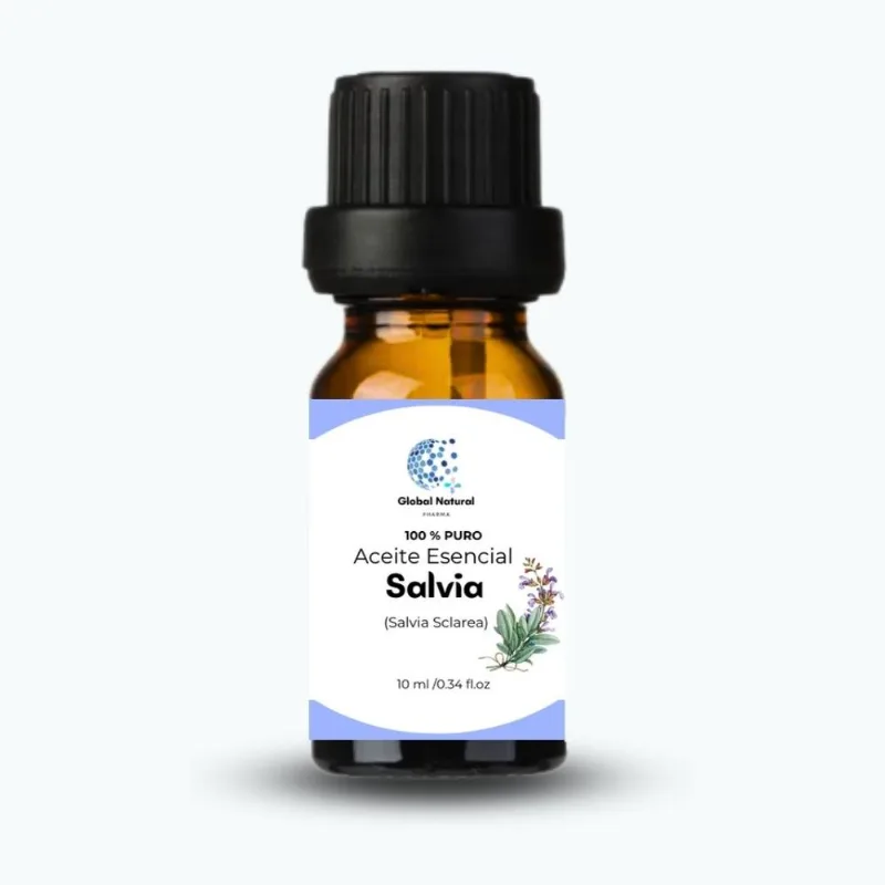 Aceite esencial Salvia fco 10ml Global Natural