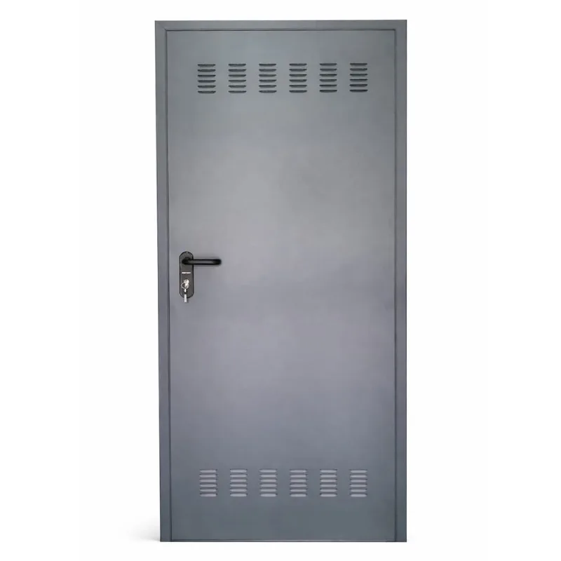 Puerta Rejilla 210x90cm gris antracita RBDoors 1526113