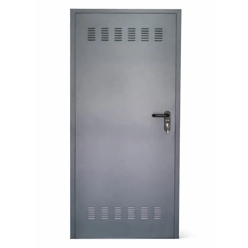 Puerta Rejilla 215x100cm gris antracita RBDoors 1524869