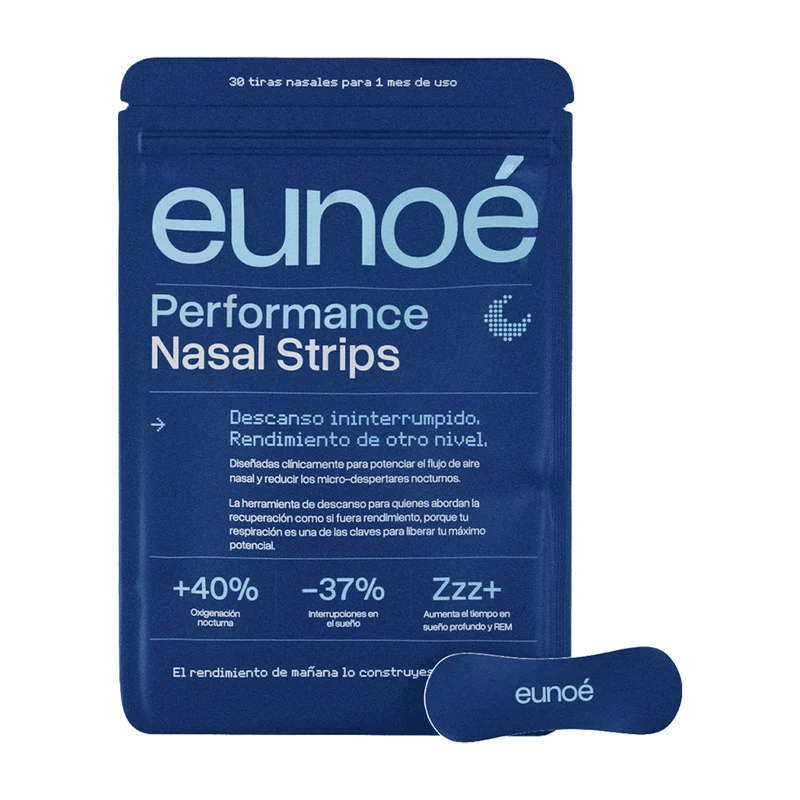 TIRAS NASALES PERFORMANCE 30 UNID, EUNOE SIN SABOR