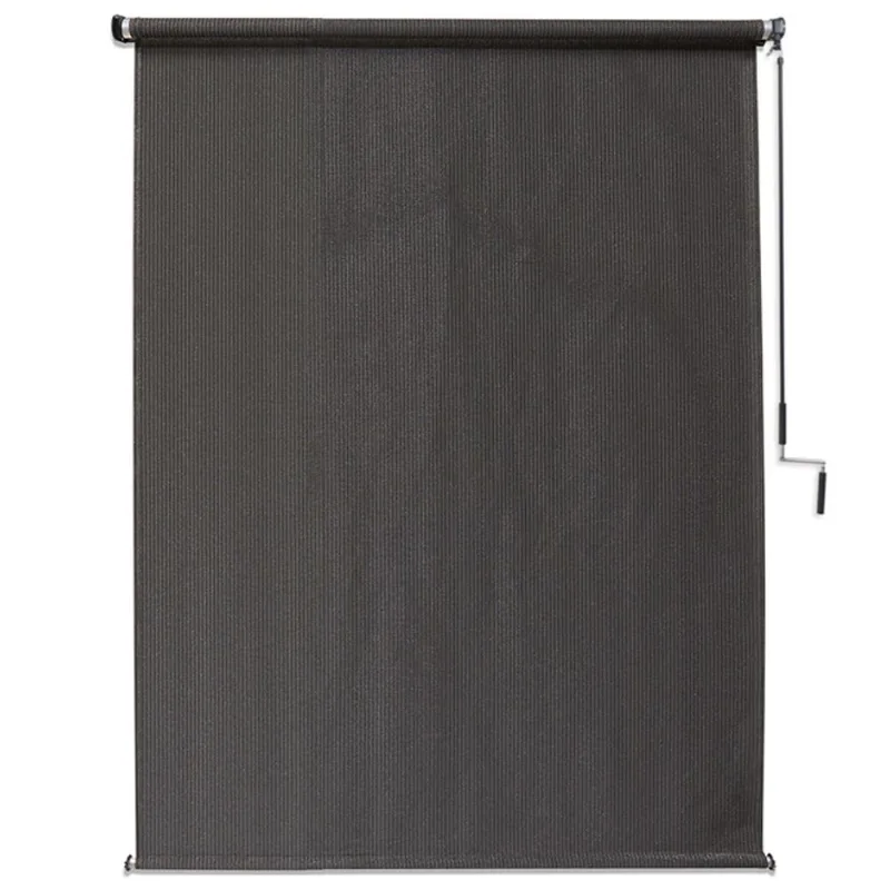 Coolaroo Polyethylene Outdoor Roller Shade - 4-ft x 8-ft - Monticeto