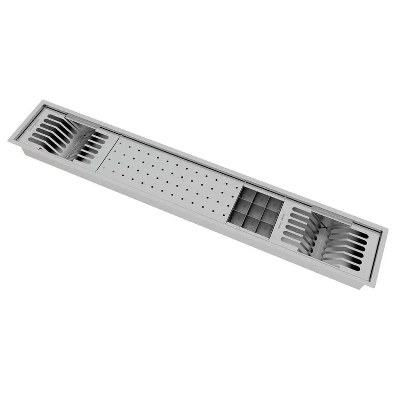 Calha Úmida Kitchen 4 módulos com base de 1180mm