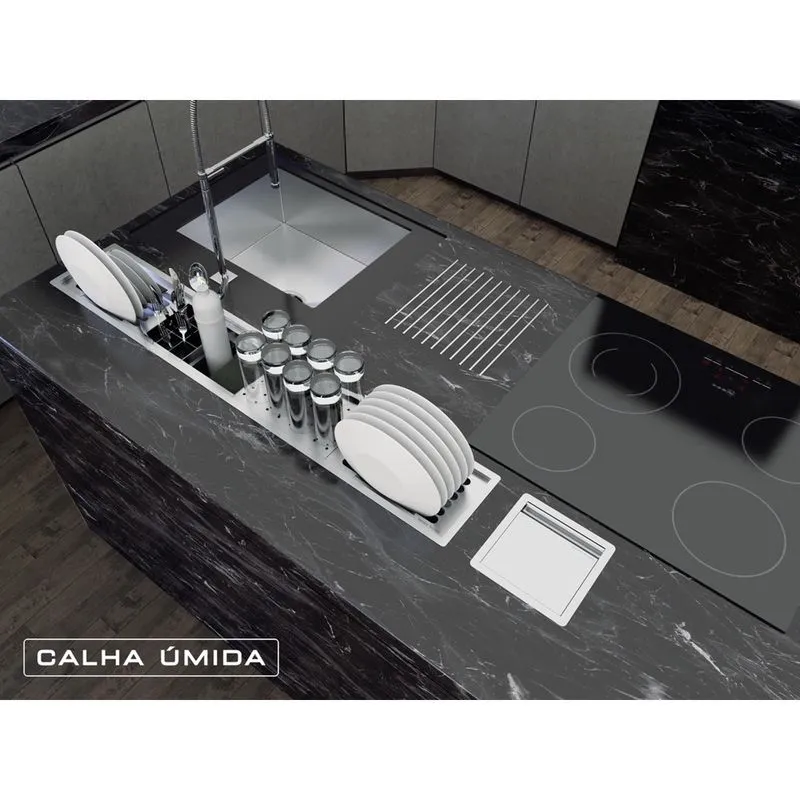 Calha Úmida Kitchen 5 módulos