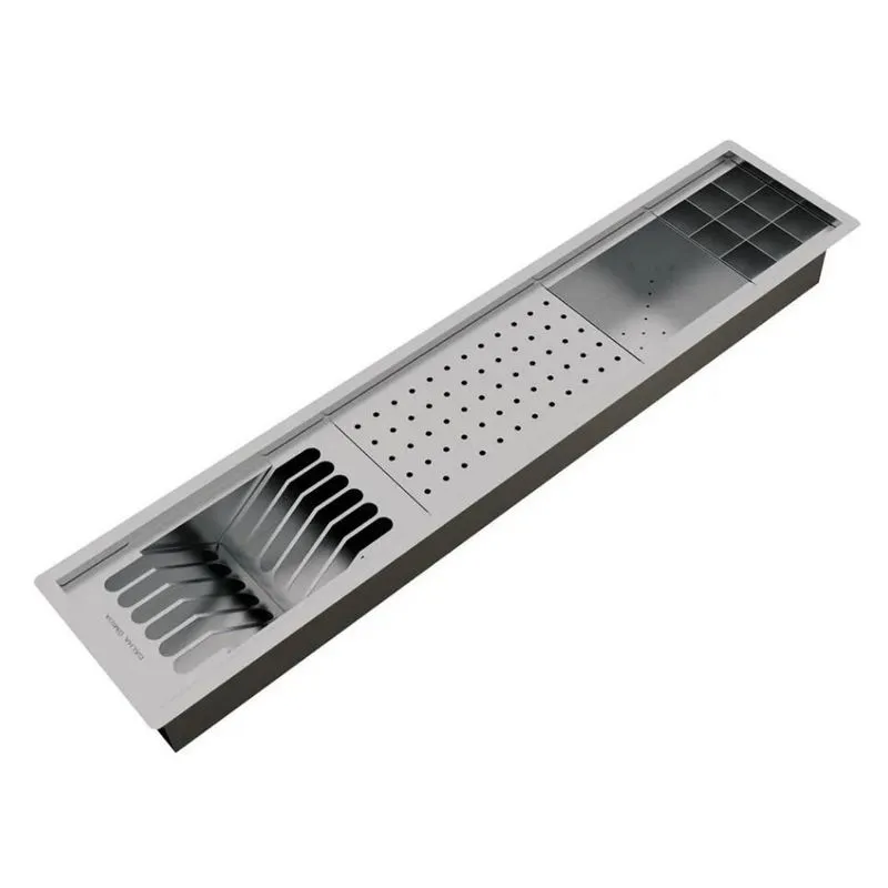 Calha Umida Kitchen Escorredor Acessorios 4m 90x19,6 Ph166