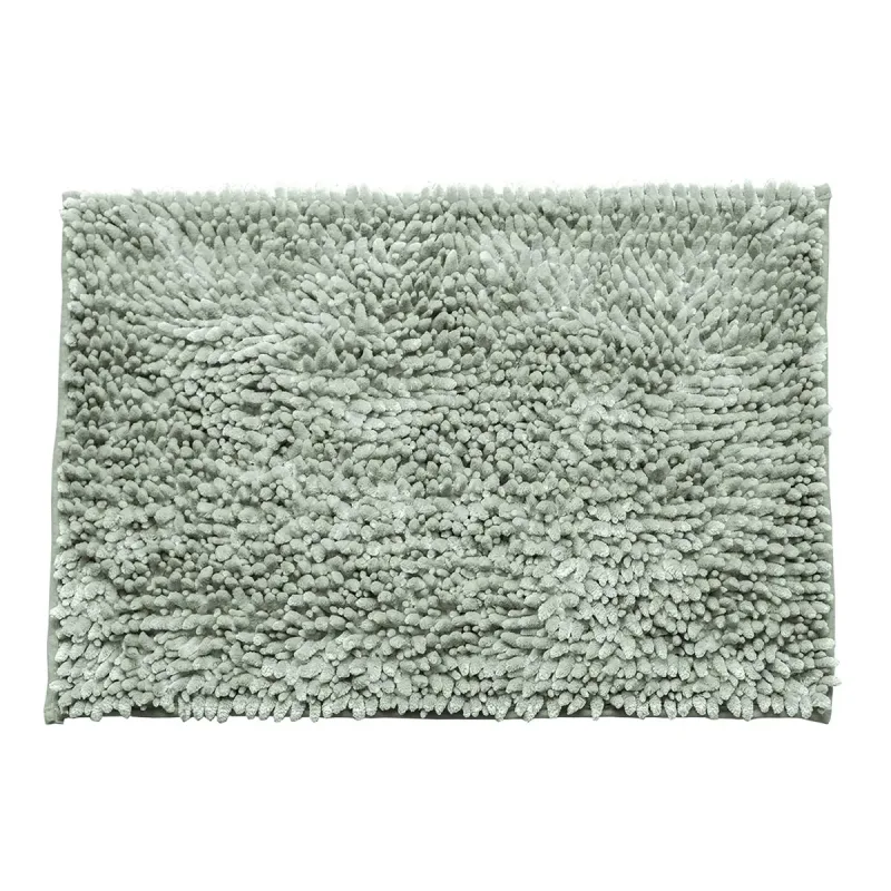 Tapete Chenille Popcorn com Brilho 0,40 x 0,60 Verde 1 Peça