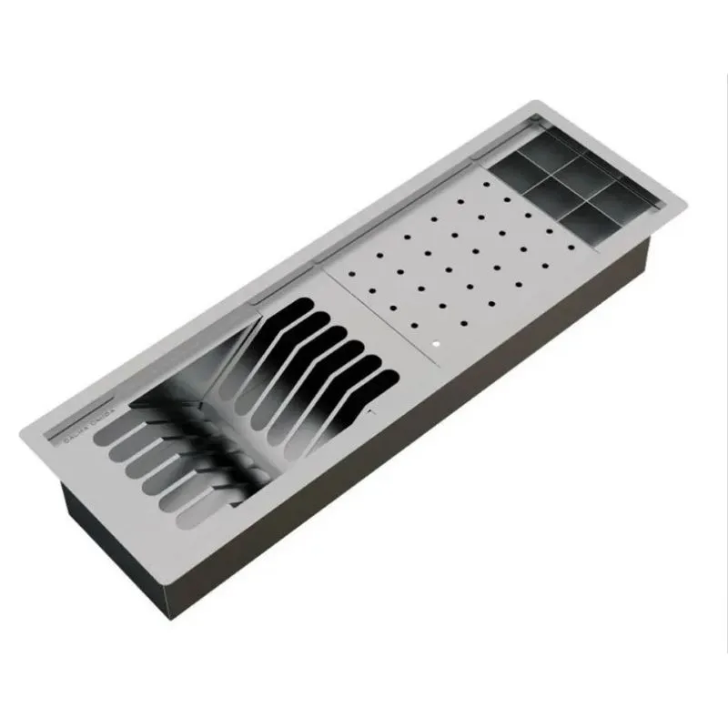 Calha umida canal organizador kitchen escorredor com acessorios 3M 60X19,6 CU2950