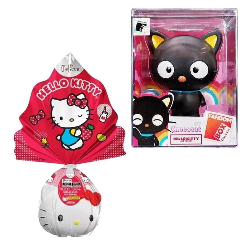 Ovo De Páscoa Hello Kitty 90g Hello Toy+fandom Chococcat