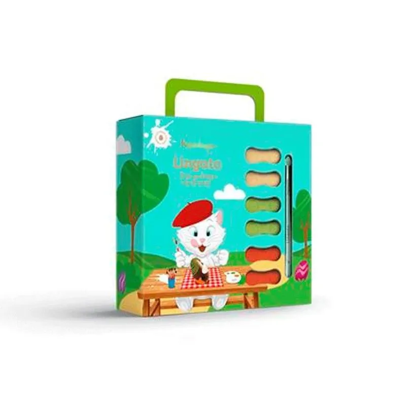 Ovo De Páscoa Chocolate Ao Leite De Pintar Lingato 150g